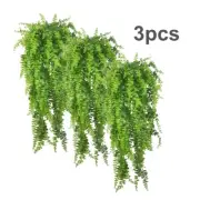 3 Pack Reptile Plants Hanging Fake Vines Terrarium Plant for Pet Tank Habitat