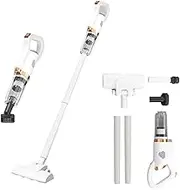 Blackenx Cordless Vacuum,Blackenx Multipurpose Cordless Vacuum Cleaner for Household and Car,3 in 1 Handheld Vacuum and Mop, for All Floor Type, 8500 Pa,50w (White)