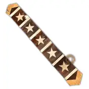 Cowhide Table Runner Star Design 7ft long - Table Decor Runner