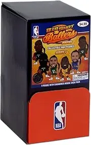Teenymates Party Animal Big Shot Ballers Gravity Fill Display Includes (32) Packs Figure, Multicolor, 2 inch Tall (NBA Series 1 Gravity Fill- 32 Packs)
