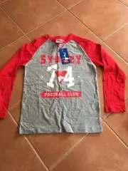 AFL Sydney Swans Football Club Kids Size 8 Long Sleeve Tshirt