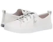 Sperry Z17100 Top Sider Womens Crest Vibe White Leather Sneakers Size 9 M