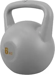 Yardwe Kettlebell Fitness Equipment 6kg Adjustable Vinyl Kettlebells Grip Powder Women's Strength Training Tool
