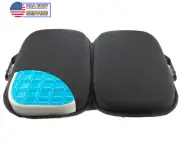 Portable Folding Gel Seat Cushion & Orthopedic Lumbar Support Tailbone Pillow
