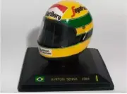 Ayrton Senna Mini helmet 1984 1/5 Custom Spark Toleman Hart TG184 Caschi F1 F-1
