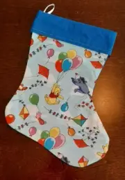 Personalized Winnie The Pooh Piglet Eeyore Christmas Stocking 1019L