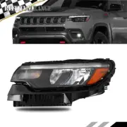 LED Headlight For 2022 2023 Jeep Compass Driver Side Black Headlamp NO LED DRL (for: Jeep)