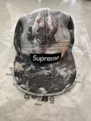 Supreme FW24 Frank Frazetta Chino Twill Camp Cap Black One Size New IN HAND