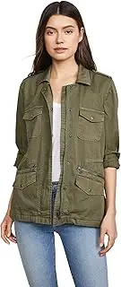[Velvet by Graham & Spencer] Women's Ruby Army Jacket, Forest, X-Small