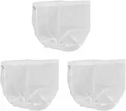 Dryer Vent Lint Bag, 3Pcs Polyester Dryer Lint Catcher Reusable Dryer Vent Lint Catcher Bag Universal Dryer Lint Trap Easy to Clean Lint Vent Trap Bag for Most Indoor Dryer Vents