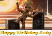 Guardians of the Galaxy Baby Groot Edible Cake Topper Decoration