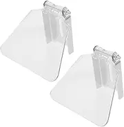 Gadpiparty 1 Pair Eye Shield Assembly Cover Bench Eye Protector with Guard Easy Installation Durable Protection for Woodworking and Metalwork for Safe Work Areas