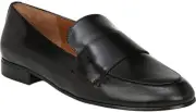Franco Sarto Kip Loafers in Black Leather, Size 6 M - MSRP $139.95