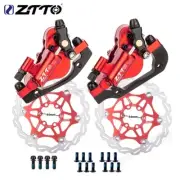Bicycle Line Pulling Hydraulic Disc Brake 2 Piston MTB Oil Disc Brake Calipers