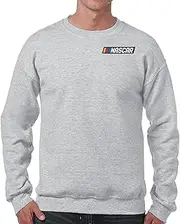 Junk Food Men's Nascar Logo-Officially Licensed Adult Pullover Crew Neck Women