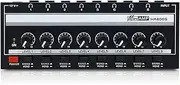 Ysyaxsyt 8-Channel Monitor Stereo/Mono Switch Headphone Amplifier Ultra-Low Noise Mixer Headphone Amplifier Signal Distributor