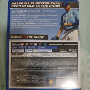 PS4遊戲片 MLB 15 the show