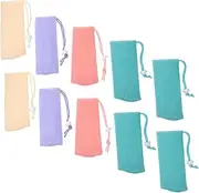 BELLIFFY Shampoo Bar Bag 16 Pack Soap Pouch for Shower Soap Holder Reusable Space-saving
