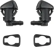 2 Pack Car Windshield Washer Wiper Water Jet Spray Nozzle Windscreen Washer Jets，for Edge 2011-2014