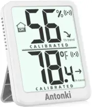 Room Thermometer Small Hygrometer Indoor Humidity Monitor Sensor, Digital Tem...