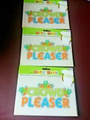 LOT OF 3 IRON ON TRANSFER {CROWD PLEASER} 1 PIECE PER PACK