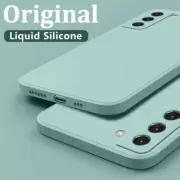 Angle Liquid Case For Samsung S23 S21 S22 Ultra S20 S10 Plus A52 A51 Soft Cover