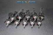 10 PCS ON OFF TOGGLE SWITCH PRE WIRED 2 AMP 250V 4 A 125V SPST ROCKER IBTSSS