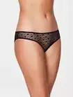 Frederick's of Hollywood, Women's Heart Mesh and Lace Plus Size Bikini Panty