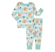 CoCoMelon Toddler Character Pajamas, 2-Piece
