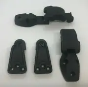 2 x Canopy Side Window Pop Out Flip Hinge Push Catch Quarter Vent Windows