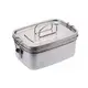 鍋寶CookPower 304不鏽鋼手提密扣(雙層)便當盒(1800ml)(SSB-61500)