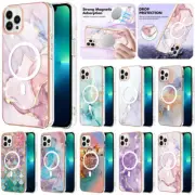 For iPhone 15 Pro Max Plus 14 13 12 11 Magnetic Case Magsafe IMD Cover