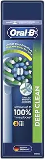 Oral-B Cross Action Electric Toothbrush Replacement Brush Heads, 3 Pack