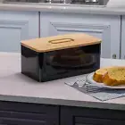 Metal Bread Box Bin Kitchen Decor for Bakery Baked Goods
