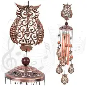 Larges Wind Chimes - Garden, Home & Patio, Balconies, Room, Indoor, Outdoor Owl