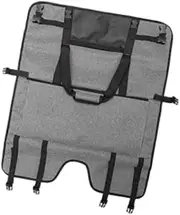 Vsenkes Computer Monitor Carrying Bag, for 27" Screen and Accessories Dustproof Cover, Storage with Padded Velvet Lining for Business