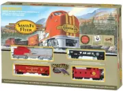 Bachmann ~ HO Scale ~ Santa Fe Flyer Set ~ 00647