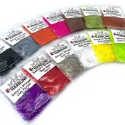 SENYO'S SHAGGY DUB - Hareline Fly Tying Dubbing Micro Life-Flex Material NEW!
