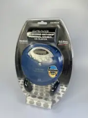 Craig 60 Second Anti-Skip Personal Stereo CD-R/CD-RW Player (CD2865B) Blue NEW