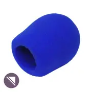 BravoPro WS85 Foam Windsock suits Standard Microphones - Blue