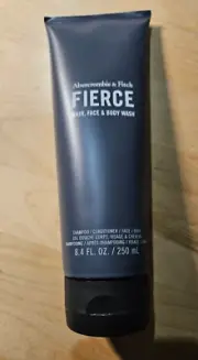 Abercrombie & Fitch FIERCE Body Wash ~ 8.4 oz 250ML Cologne Fragrance # I4-2
