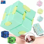 Fidget Infinity Cube Sensory Autism Anxiety Stress Relief Toys Magic Puzzle ADHD