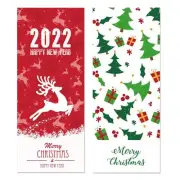 Christmas Stickers 50Pcs Merry Christmas Sticker for Package Supplies