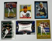 Lot (6) MIGUEL TEJADA Auto / Rookie / Jersey Cards - Includes Sweet Spot Auto