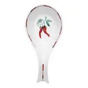 Porto Cucina 22.5cm Porcelain Spoon Rest/Cooking Kitchen Utensil Holder Storage