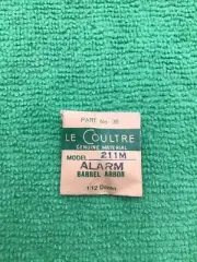 Jaeger LeCoultre Barrel Arbor Cal. 211M Part 7195 36, NOS