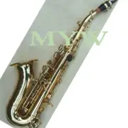 Funion Bb Soprano Saxophone Kit Curved Body Brass Body Case Mouthpiece Kit