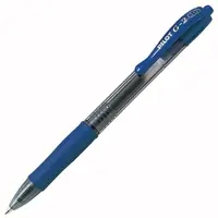 在飛比找momo購物網優惠-【PILOT 百樂】G-2鋼珠自動筆 1.0藍(3支1包)