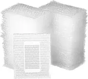 Bubble Pouches, 200PCS 6x8 Inch Shockproof Waterproof Bubble Bags, Protective Cushioning Wrap Packing Supplies for Shopping, Mailing Packing, Moving and Storage