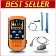 Rechargeable Pulse Oximeter: Infant Monitoring & Adult Spot-Checking, White/Blue